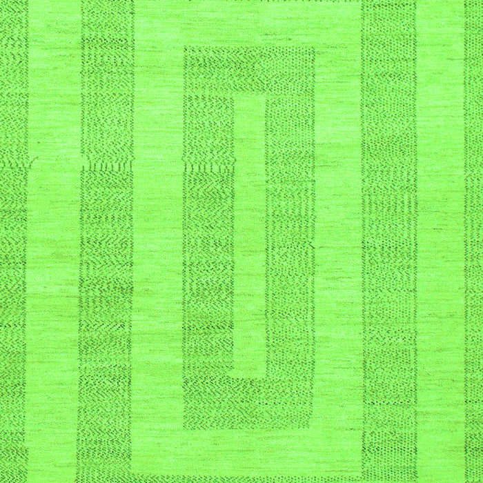 Abstract Green Modern Rug, abs1497grn