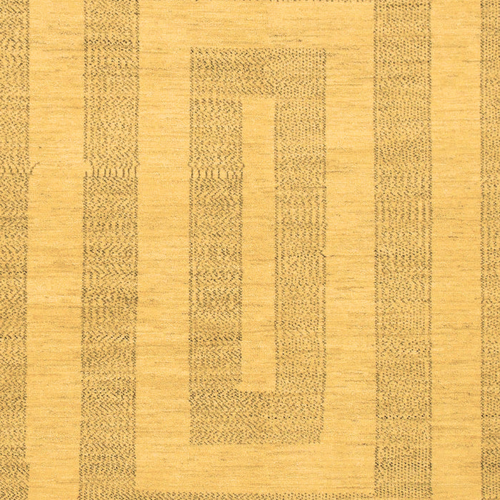 Machine Washable Abstract Brown Modern Rug, wshabs1497brn