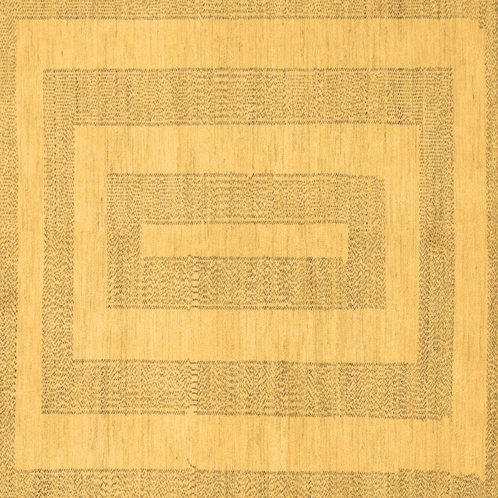 Square Machine Washable Abstract Brown Modern Rug, wshabs1497brn
