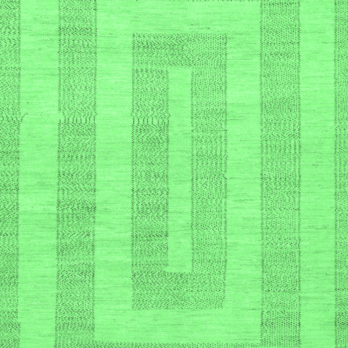 Abstract Emerald Green Modern Rug, abs1497emgrn