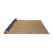 Sideview of Abstract Bronze Brown Modern Rug, abs1498