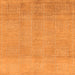 Square Abstract Orange Modern Rug, abs1498org