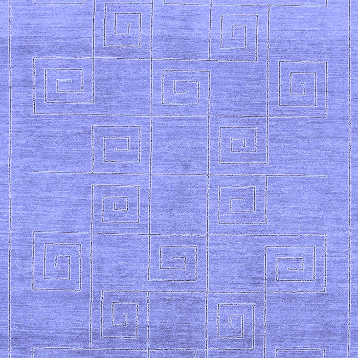 Machine Washable Abstract Blue Modern Rug, wshabs1498blu