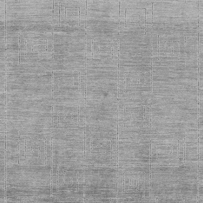 Machine Washable Abstract Gray Modern Rug, wshabs1498gry