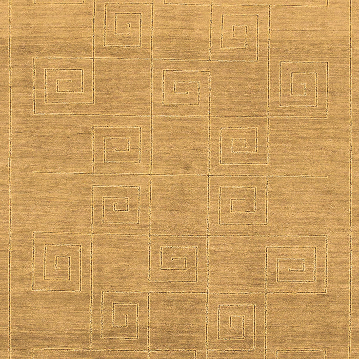 Abstract Brown Modern Rug, abs1498brn