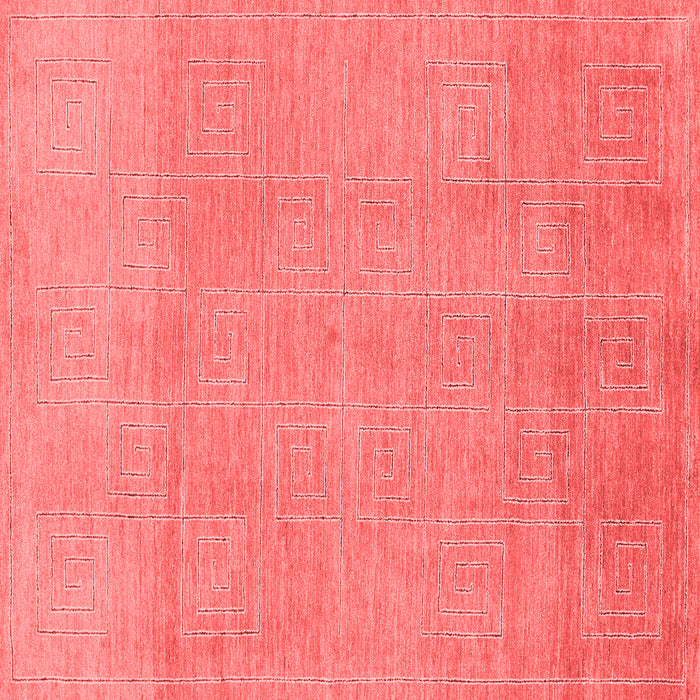 Abstract Red Modern Rug, abs1498red