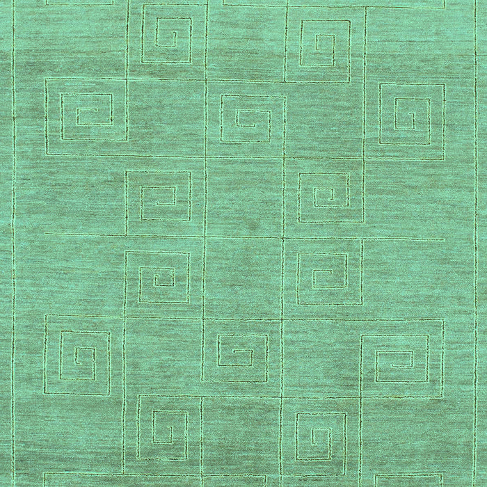 Abstract Turquoise Modern Rug, abs1498turq