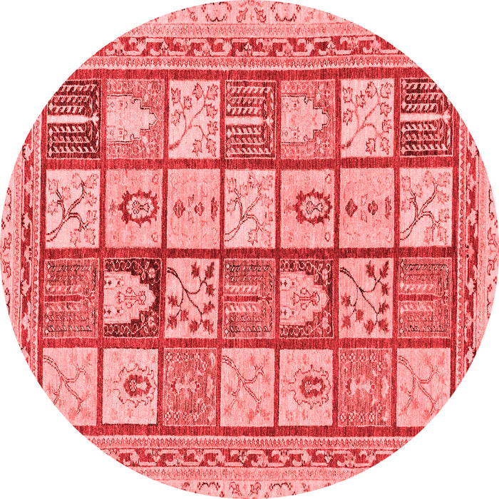 Machine Washable Abstract Red Modern Rug, wshabs149red