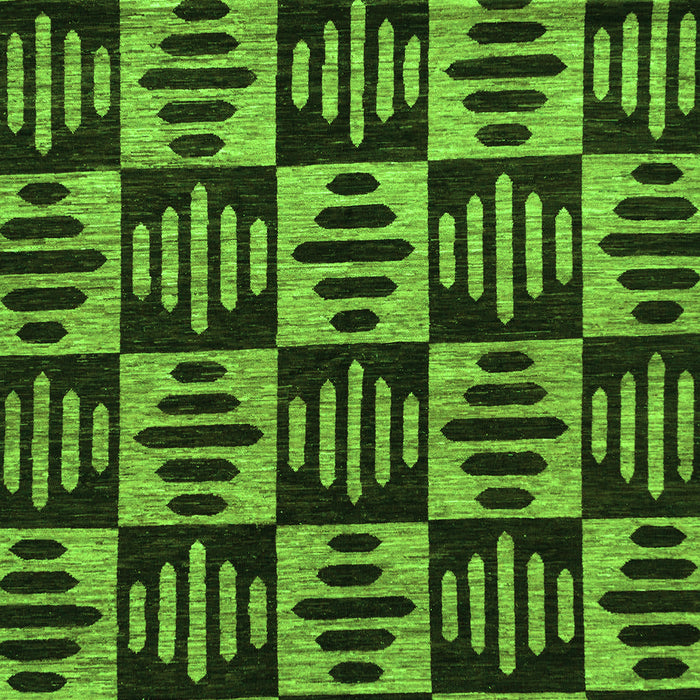 Oriental Green Modern Rug, abs14grn