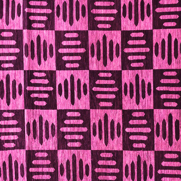 Square Oriental Pink Modern Rug, abs14pnk