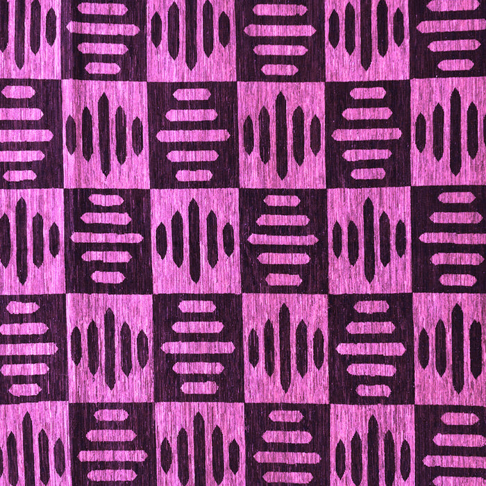 Square Machine Washable Oriental Purple Modern Area Rugs, wshabs14pur