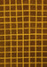 Machine Washable Checkered Yellow Modern Rug, wshabs1501yw