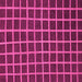 Square Machine Washable Checkered Pink Modern Rug, wshabs1501pnk