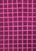 Checkered Pink Modern Rug, abs1501pnk