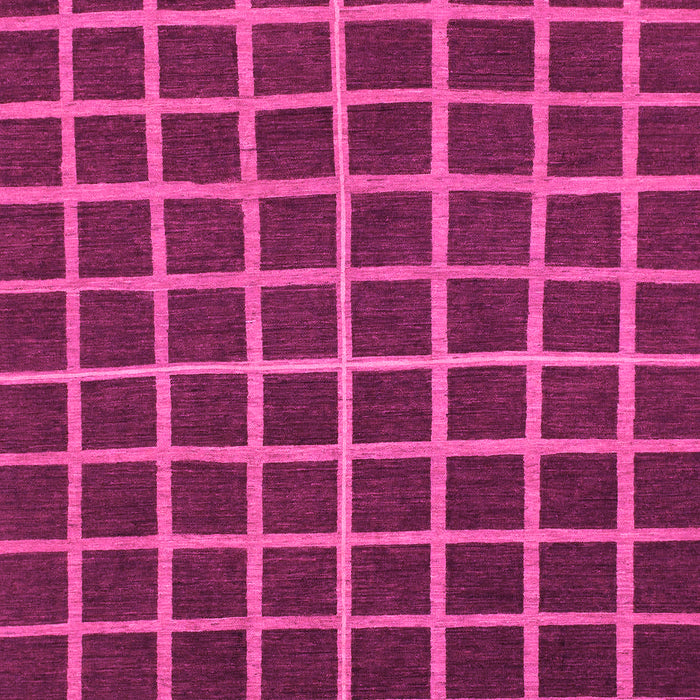 Checkered Pink Modern Rug, abs1501pnk
