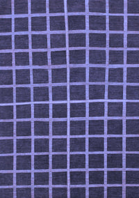 Checkered Blue Modern Rug, abs1501blu