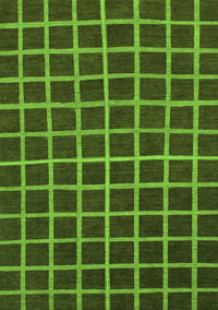 Checkered Green Modern Rug, abs1501grn