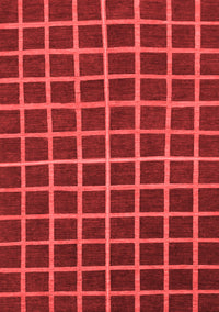 Checkered Red Modern Rug, abs1501red