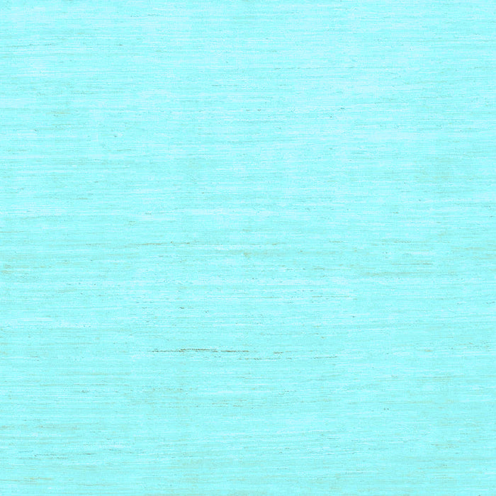 Square Machine Washable Solid Light Blue Modern Rug, wshabs1502lblu