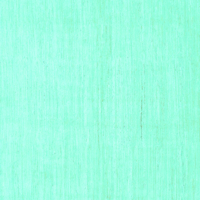 Square Machine Washable Solid Turquoise Modern Area Rugs, wshabs1502turq