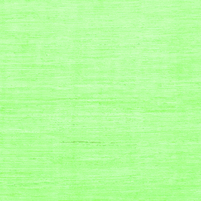 Square Machine Washable Solid Green Modern Area Rugs, wshabs1502grn