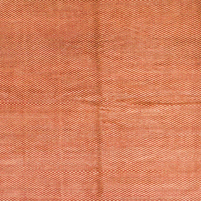 Square Abstract Orange Modern Rug, abs1503