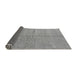 Sideview of Abstract Gray Modern Rug, abs1503gry