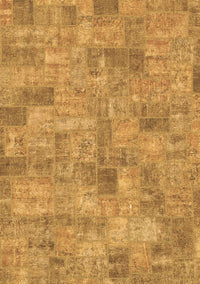 Patchwork Brown Transitional Rug, abs1504brn