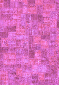 Patchwork Purple Transitional Rug, abs1504pur