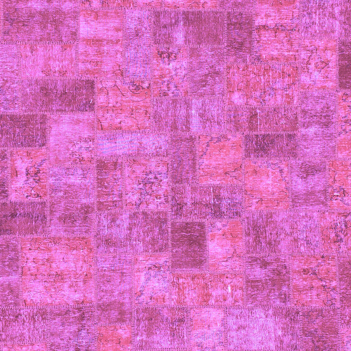 Patchwork Purple Transitional Rug, abs1504pur