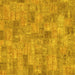 Square Patchwork Yellow Transitional Rug, abs1504yw