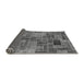 Sideview of Patchwork Gray Transitional Rug, abs1505gry