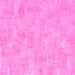 Square Abstract Pink Modern Rug, abs1506pnk