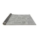 Sideview of Abstract Gray Modern Rug, abs1506gry