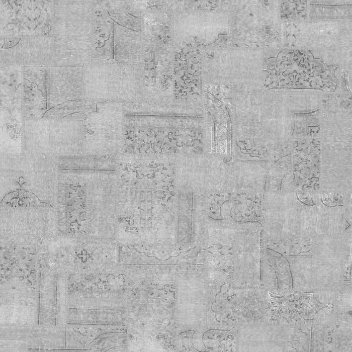 Machine Washable Abstract Gray Modern Rug, wshabs1506gry