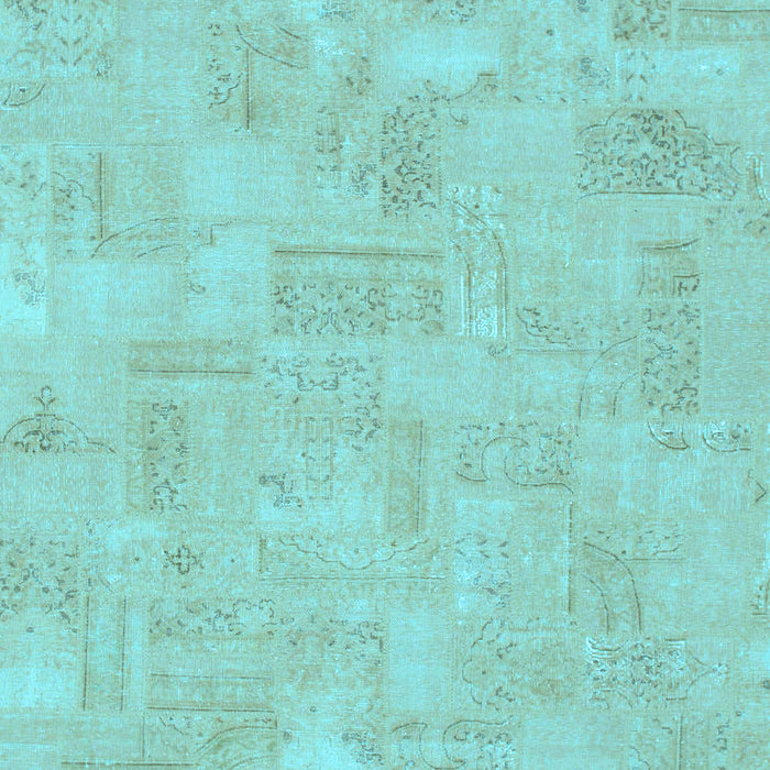 Machine Washable Abstract Light Blue Modern Rug, wshabs1506lblu