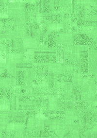 Abstract Emerald Green Modern Rug, abs1506emgrn