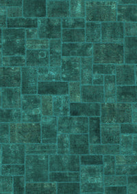 Persian Turquoise Bohemian Rug, abs1507turq