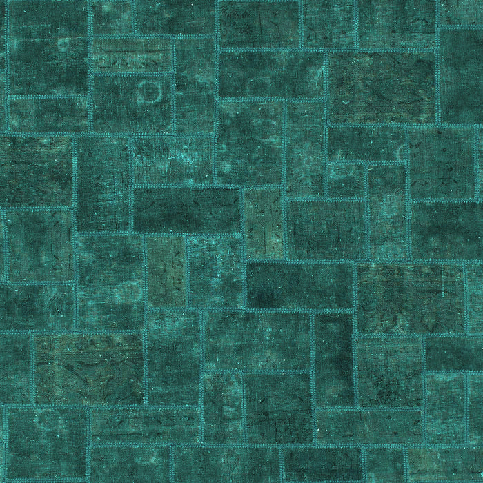 Machine Washable Persian Turquoise Bohemian Area Rugs, wshabs1507turq