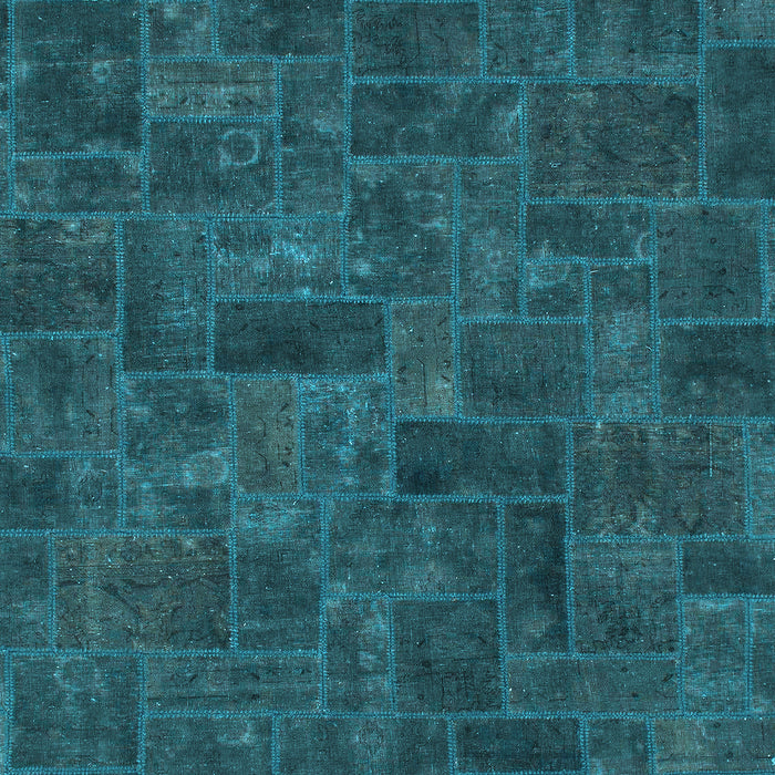 Machine Washable Persian Light Blue Bohemian Rug, wshabs1507lblu