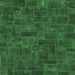 Square Machine Washable Persian Emerald Green Bohemian Area Rugs, wshabs1507emgrn