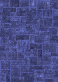 Persian Blue Bohemian Rug, abs1507blu