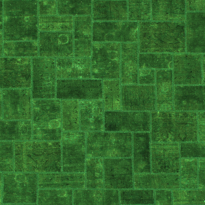 Machine Washable Persian Green Bohemian Area Rugs, wshabs1507grn