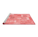 Transitional Red Washable Rugs