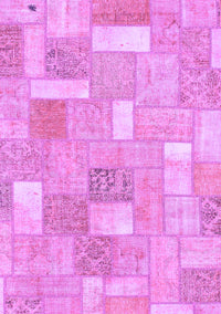 Patchwork Purple Transitional Rug, abs1509pur