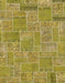 Abstract Orange Gold Patchwork Rug, abs1510