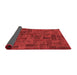 Patchwork Red Transitional Area Rugs