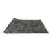 Sideview of Patchwork Gray Transitional Rug, abs1511gry