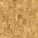 Square Patchwork Brown Transitional Rug, abs1512brn