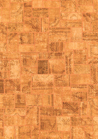 Patchwork Orange Transitional Rug, abs1512org